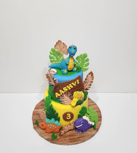 Dinosaur cake