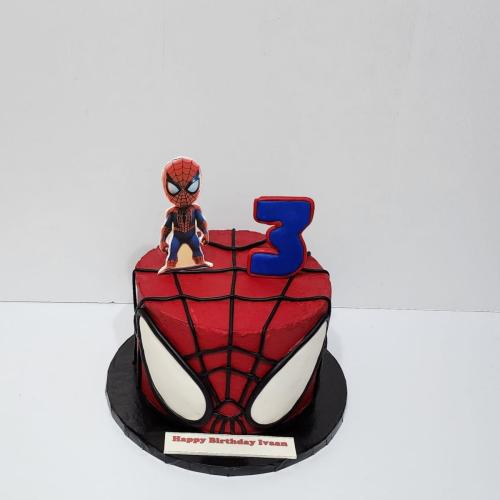 Spiderman cake