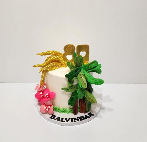 Adult birthday cake