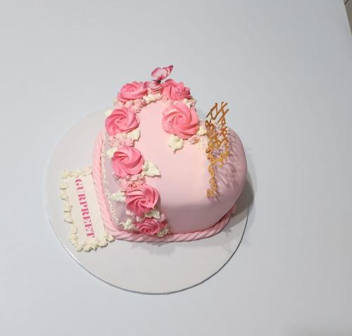 Heart cake
