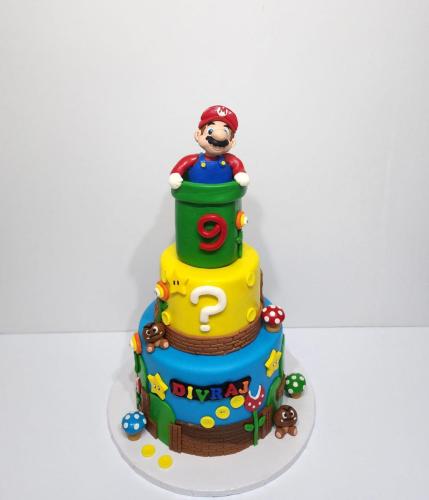 Super Mario cake
