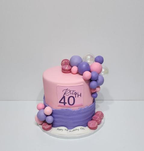 Adult birthday cake