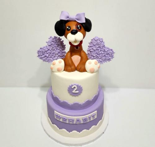 3D Puppy cake