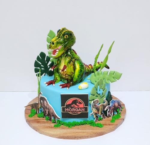 Dinosaur cake