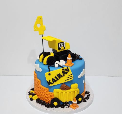 Construction cake