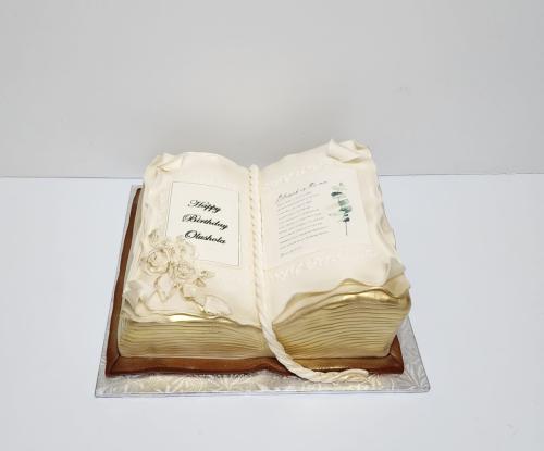 Holy Bible cake