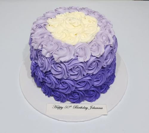 Ombre cake
