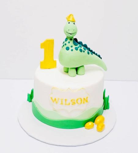 Dinosaur cake