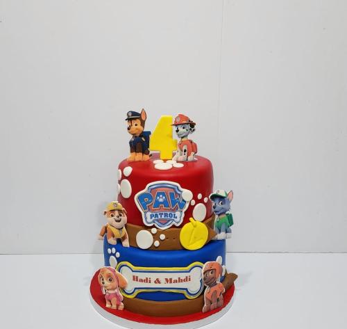 PAW PATROL THEMED CAKE