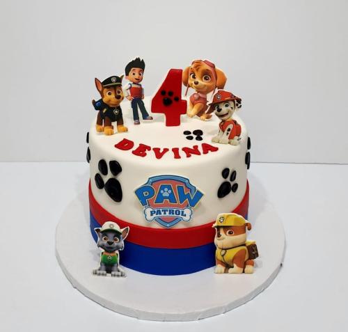 PAW PATROL THEMED CAKE