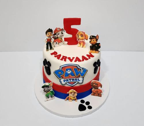 PAW PATROL THEMED CAKE