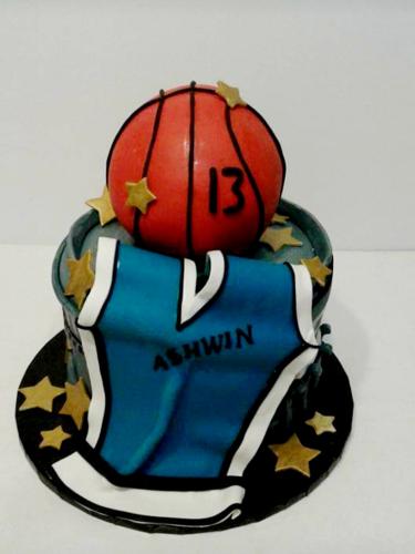 Basket ball cake