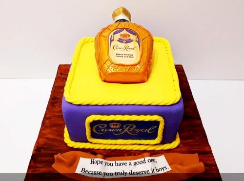 3D Bottle cake