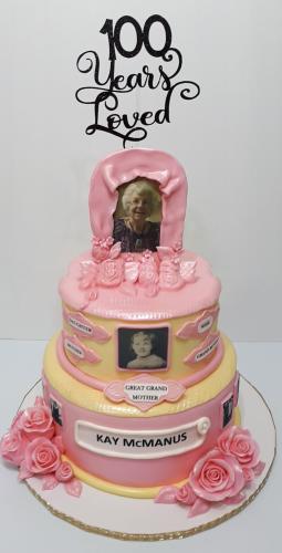 100 year Celebration cake
