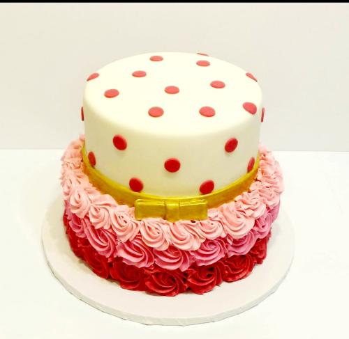 Ombre design cake